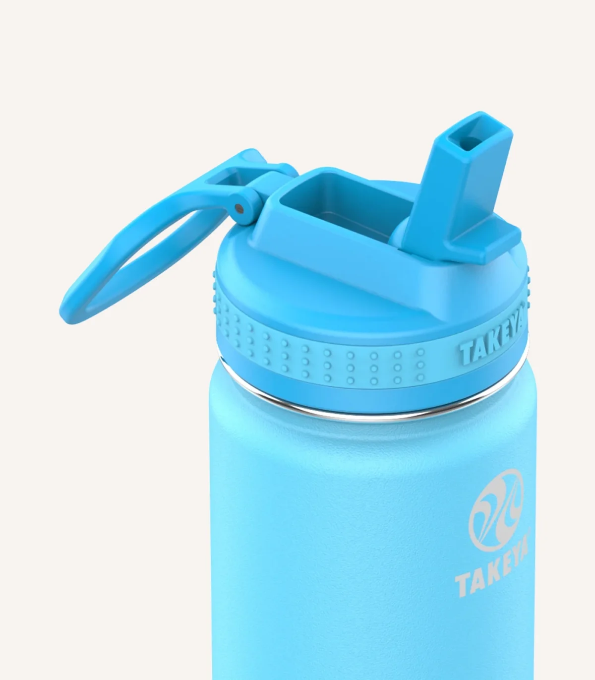 Пляшка для води дитяча Takeya Actives 400 мл блакитна - Зображення 2