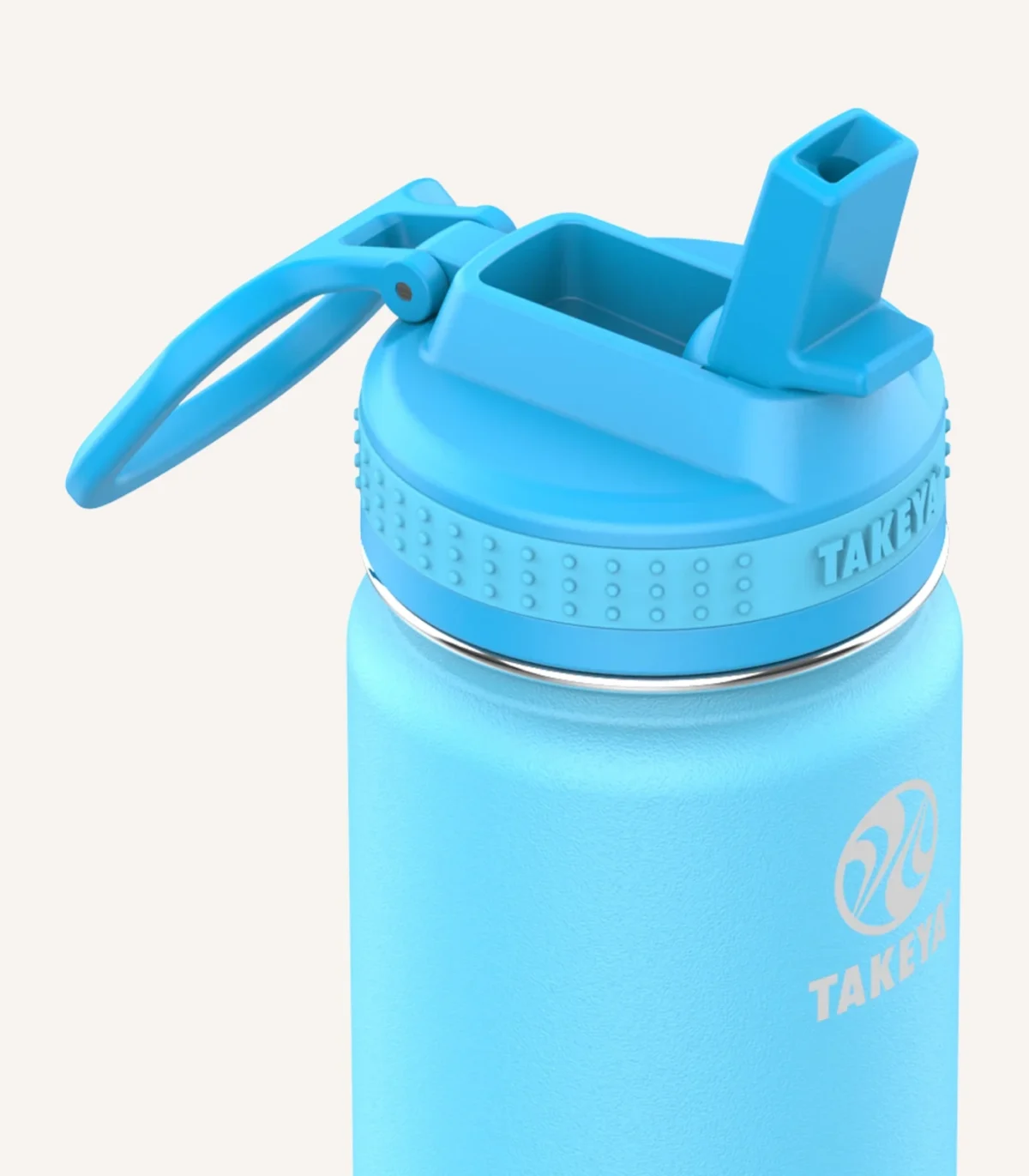 Пляшка для води дитяча Takeya Actives 470 мл блакитна - Зображення 2