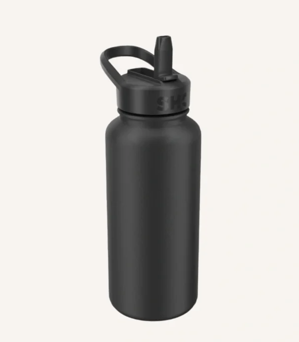 Пляшка для води SHO Guzzler 950 мл чорна