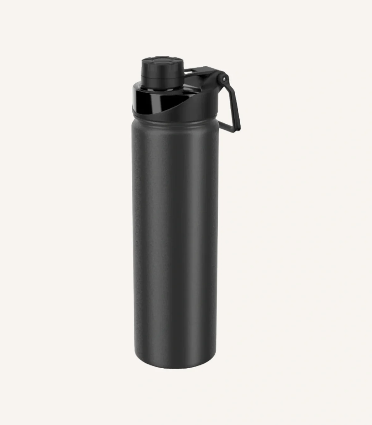 Cпортивна пляшка для води SHO Sports Bottle 660 мл чорна - Зображення 1