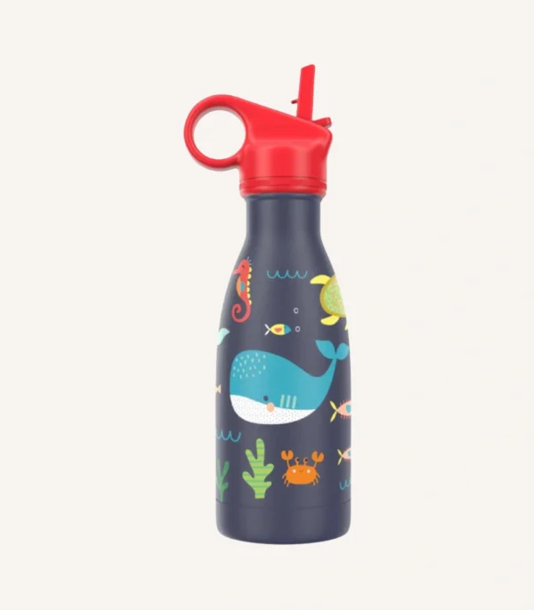 Пляшка для води дитяча SHO Kids Bottle 260 мл синя