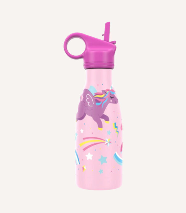 Пляшка для води дитяча SHO Kids Bottle 260 мл рожева