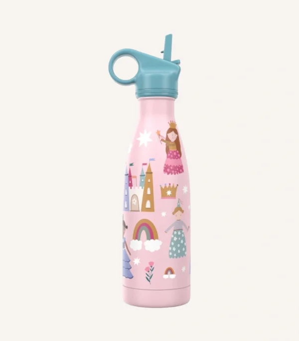 Пляшка для води дитяча SHO Kids Bottle 375 мл рожева