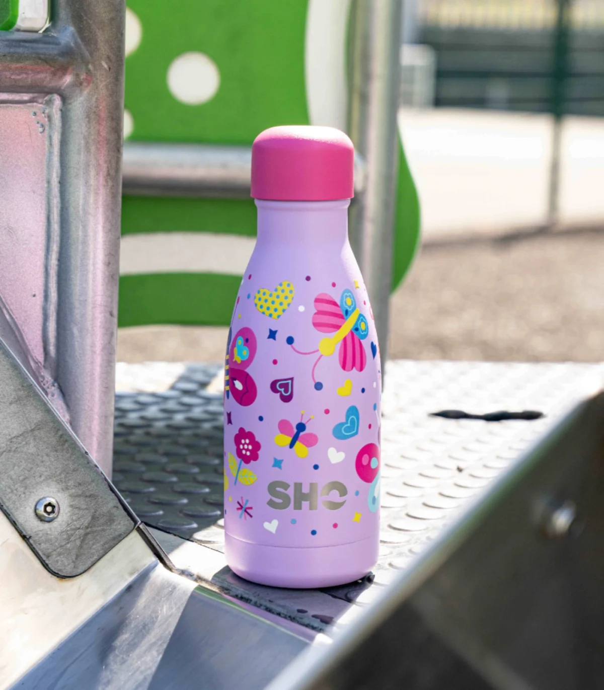 Пляшка для води дитяча SHO Kids Bottle 260 мл бузкова - Зображення 2