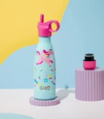Пляшка для води дитяча SHO Kids Bottle 375 мл блакитна - Зображення 2